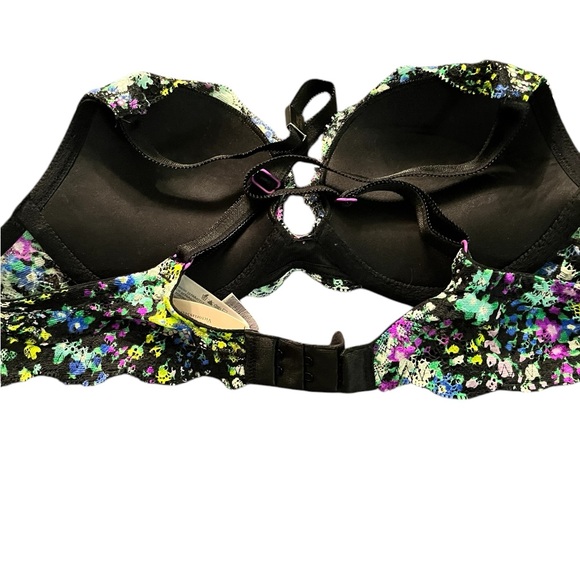 Victoria's Secret 34A Colorful Floral Bra Dream Angels push up. NWT - Picture 3 of 6
